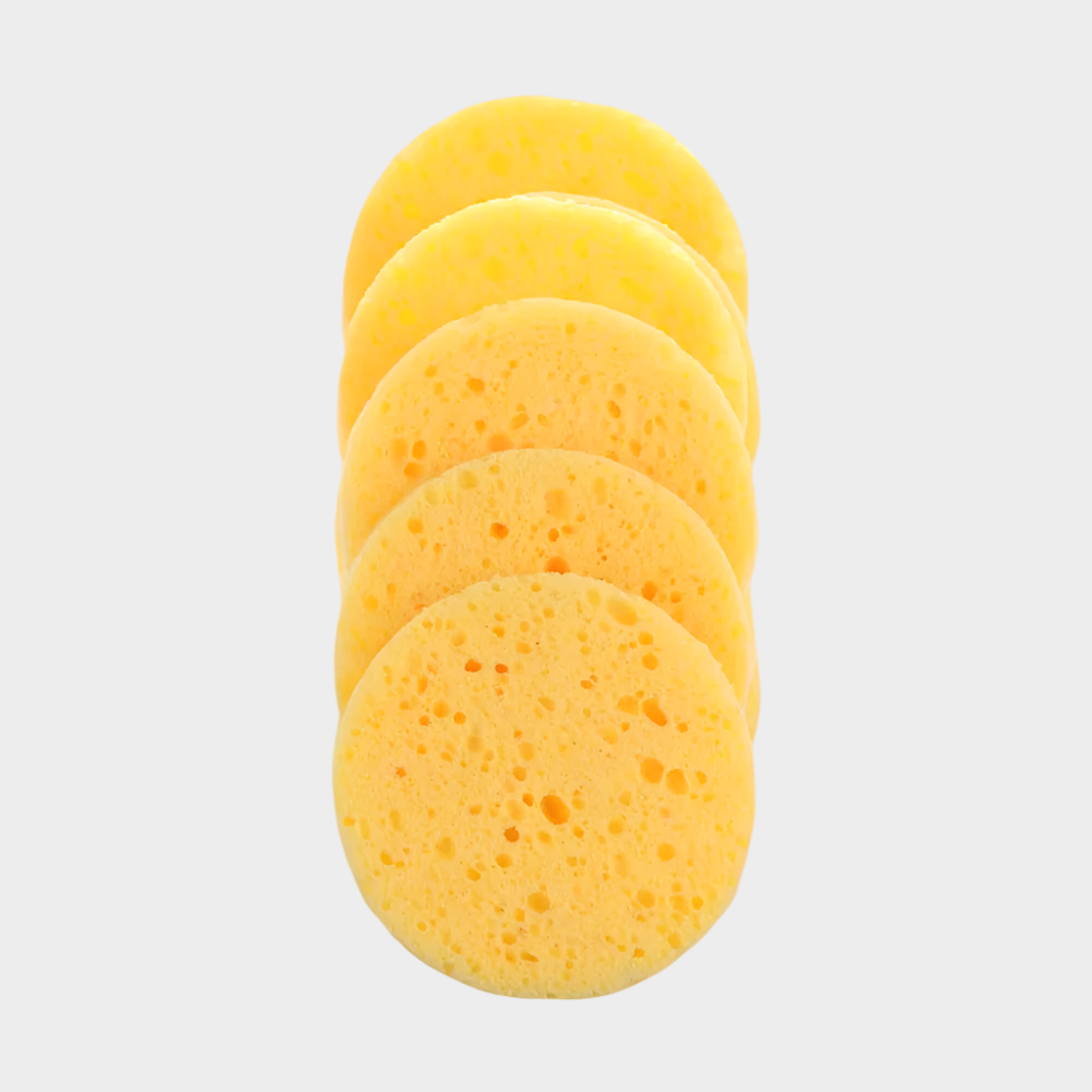 Cellulose Facial Cleansing Sponges