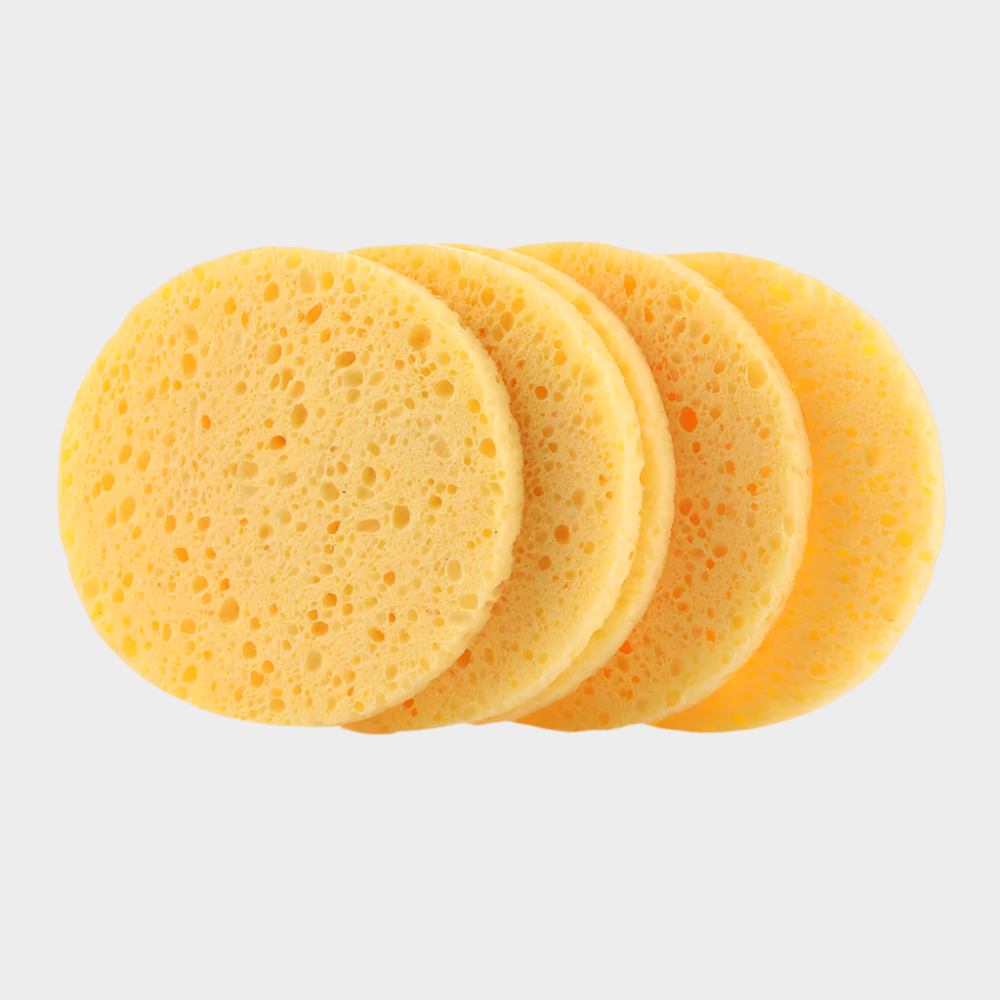 Cellulose Facial Cleansing Sponges