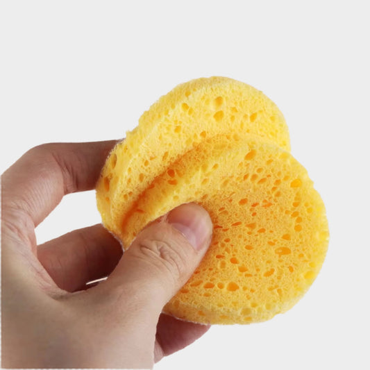 Cellulose Facial Cleansing Sponges