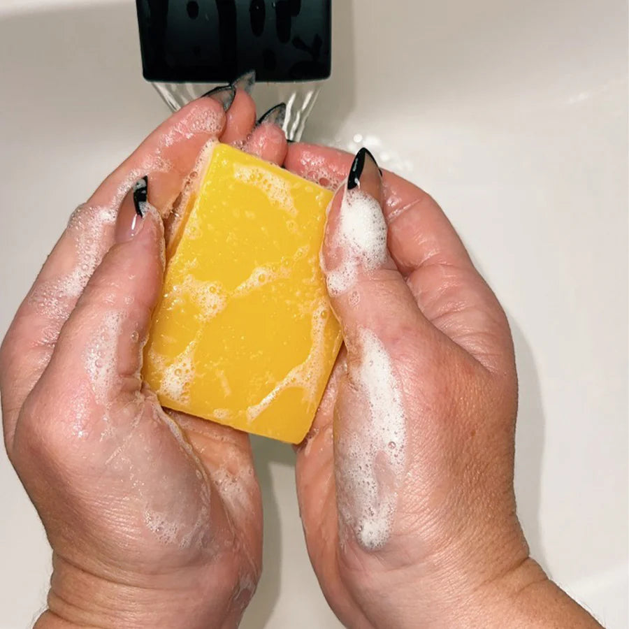 Turmeric & Lemon Kojic Acid Handmade Soap – 100g