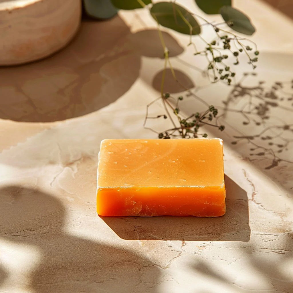 Turmeric & Lemon Kojic Acid Handmade Soap – 100g